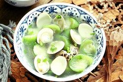 Canh mướp nấu ngao chỉ cần đơn giản thế này cũng đủ ngọt ngon