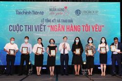 Trao giải cuộc thi viết 'Ngân hàng tôi yêu'