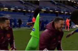 Hazard khiến Real Madrid 'ngứa mắt', cười nắc nẻ với sao Chelsea