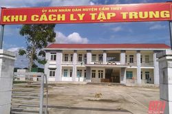 Huyện Cẩm Thủy cách ly 5 trường hợp tiếp xúc với bệnh nhân COVID-19