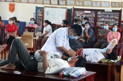 Di Linh hiến 127 đơn vị máu