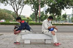 Thành phố Vĩnh Yên trong ngày đầu giãn cách xã hội