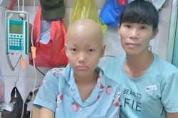 Nhà nghèo, con bị ung thư di căn