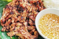 Cách làm bún thịt nướng than hoa thơm nức mũi