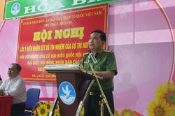 Đại tá Nguyễn Sỹ Quang: Quan tâm giải quyết các vấn đề tiêu cực trong xã hội