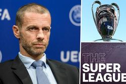 UEFA chính thức công bố án phạt các đội tham gia Super League