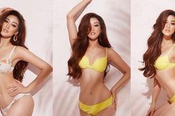 Vừa được dự đoán đăng quang Miss Universe, Khánh Vân tung ảnh bikini khoe body 'rực lửa'