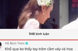 Ông xã gây tranh cãi vì biểu cảm khó chịu trong ngày rước dâu, Hồ Bích Trâm phải lên tiếng ngay và luôn