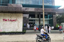 Hình ảnh Hà Nội phong tỏa tạm thời chung cư Legacy ở Thanh Xuân