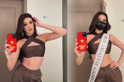 Khánh Vân mặc áo 5cm khoe body 0% mỡ thừa, đẳng cấp super model khiến fan nức nở