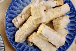 Khoai môn tẩm đường chiên