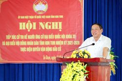 Cử tri Kon Tum mong muốn Bộ trưởng Bộ VHTTDL Nguyễn Văn Hùng trúng cử đại biểu Quốc hội
