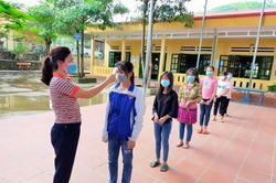 Yên Bái: Trường học chống dịch, nỗ lực hoàn thành 'nhiệm vụ kép'