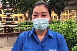 Cô giáo Ngô Thị Diệu Thùy, Bí thư Đoàn trường THPT Sơn Dương