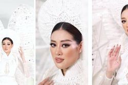 Hoa hậu Khánh Vân tiết lộ những điều thú vị về 'Kén Em', bộ trang phục dân tộc nặng 30kg