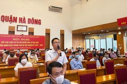 Hà Đông: Cử tri đặt nhiều nguyện vọng với các ứng cử viên đại biểu Hội đồng Nhân dân Thành phố Hà Nội