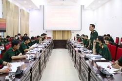 Bàn giao đào tạo nhân viên ngành Hậu cần quân đội
