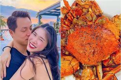 Vợ của Đăng Khôi khoe món cua 'ngon bá cháy', hóa ra học chiêu của nhà hàng nổi tiếng
