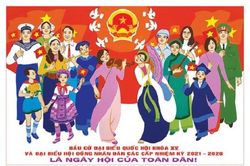 Những mẫu tranh cổ động đặc sắc tuyên truyền về bầu cử