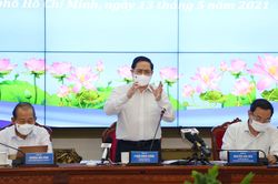 Thủ tướng phát biểu chỉ đạo buổi làm việc với TP.HCM