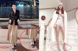 Đi vào vết xe đổ của Hà Hồ, Lệ Quyên diện sandals Chanel vẫn 'kém sang' chỉ vì chi tiết này