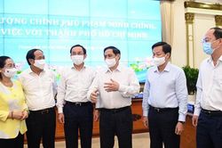 Thủ tướng Phạm Minh Chính: Ủng hộ tối đa để TP HCM phát triển