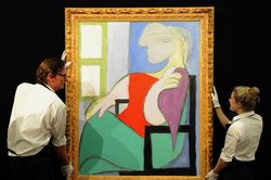 Tranh vẽ 'Nàng thơ' của Picasso được bán với giá 103 triệu USD