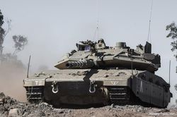 'Lô cốt thép di động' Merkava-Mk4 Israel pháo kích dữ dội vào Dải Gaza