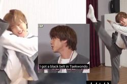 Những lần chứng minh Jin BTS sở hữu đai đen Taekwondo
