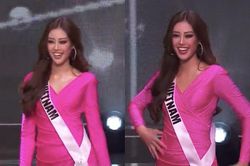 7 giây 'thần thánh' của Khánh Vân mở màn bán kết Miss Universe: Trái tim ấm áp - Thần thái rạng ngời