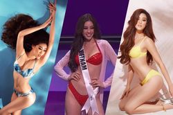 Cứ mỗi lần diện bikini, Khánh Vân lại thôi miên người nhìn vì body quá mướt