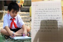 Miêu tả mẹ với loạt khuyết điểm, cậu bé tiểu học vẫn khiến dân tình 'lụi tim' với câu chốt cuối bài