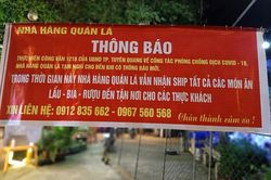 Thành phố Tuyên Quang tạm dừng phòng tập gym, yoga, dịch vụ hàng ăn
