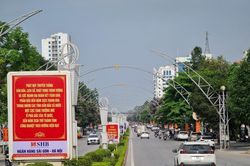 Thanh Hóa: Rực rỡ cờ, hoa, sẵn sàng cho ngày bầu cử