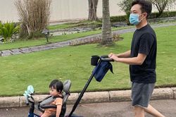 Cường Đô La bị nhắc nhở vì không đeo khẩu trang cho ái nữ giữa mùa dịch Covid-19, Đàm Thu Trang giải thích liệu có hợp lý?
