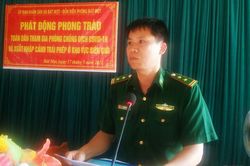 Phát động toàn dân phòng, chống dịch và chống xuất, nhập cảnh trái phép tại khu vực biên giới Bát Mọt