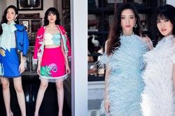 Hoa hậu Đỗ Thị Hà mới lạ với tóc mái ngang, đọ dáng cùng Hoa hậu Lương Thùy Linh