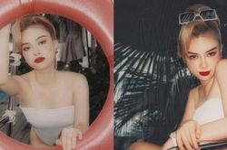 Quên đi hình ảnh 'vịt bầu' hồi 'Sao Nhập Ngũ', Dương Hoàng Yến hóa quý cô quyến rũ