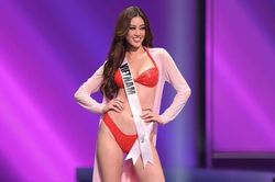 Hoa hậu Khánh Vân bị bỏng khi tự uốn tóc tại Miss Universe