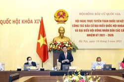 Hội nghị trực tuyến toàn quốc sơ kết công tác bầu cử: Quyết tâm cao trong hành động để chuẩn bị chu đáo nhất cho ngày bầu cử
