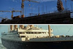 Cận cảnh tàu Titanic Trung Quốc to như phiên bản thật sắp 'hạ thủy'