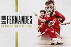 Bruno Fernandes xuất sắc nhất MU mùa thứ 2 liên tiếp