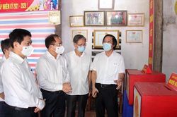 Đoàn công tác Bộ Nội vụ kiểm tra công tác chuẩn bị bầu cử tại Hà Nam