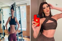 Mặt mộc của Khánh Vân và dàn thí sinh Hoa hậu Hoàn vũ