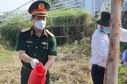 Thiếu tướng Dương Văn Thăng dự lễ phát động tết trồng cây đời đời nhớ ơn Bác Hồ