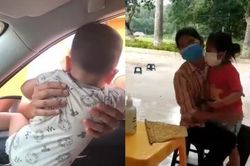 Những khoảnh khắc nhói lòng của các em bé trong mùa dịch khiến người xem rơi nước mắt