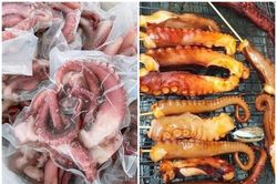 Sự thật đằng sau râu bạch tuộc khổng lồ giá rẻ bán đầy chợ Việt