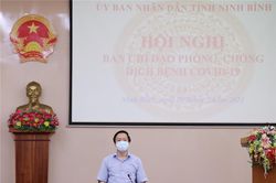 Ninh Bình tạm dừng các tuyến xe khách đi và đến vùng có dịch COVID-19