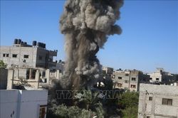 Tổng thống Palestine kêu gọi chấm dứt không kích nhằm vào Gaza
