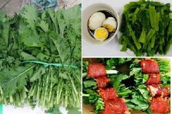 Rau cải Mèo - Đặc sản ngọt lành được đất trời ban tặng cho Sa Pa